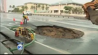 Water main break on Kalanianaole Highway creates massive traffic gridlock