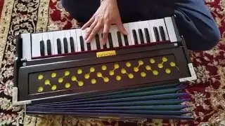 MADHURA 3.5 octaves standing harmonium...Delhi style harmonium