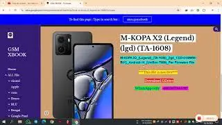 HMD M-KOPA X2_(Legend)_(TA-1608)_{lgd_1330-0-00WW-B01}_Android-14_(UniSoc-T606)_Pac Firmware File