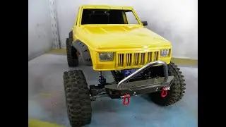RC SCX10.2 CRAWLER PINCHED XJ HARD BODY CUSTOM BODYWORK