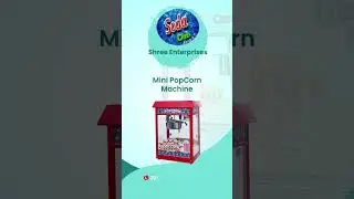 Embark on your business endeavor with a popcorn machine from Shree Enterprises Bhilai!