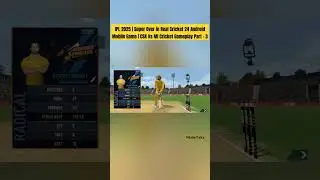 IPL 2025 | Super Over Thriller in Real Cricket 24 | CSK Vs MI Gameplay Part 3 🏏🔥