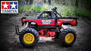 Tamiya Blackfoot in the woods