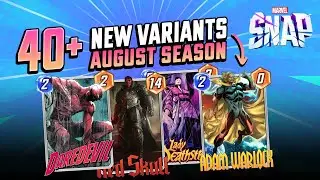 40+ NEW Variants Added Into Marvel Snap August 2023 Big In Japan Season!