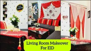 Eid decoration ideas for home||Low budget Living room makeover ideas|| Eid Special||