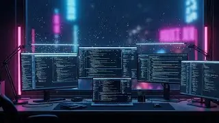 1 Hour Ambient Coding Room 🌙 | Deep Focus for Developers | No Distractions