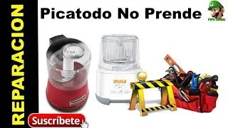 Reparación Picatodo o Procesador De Alimentos (picadora daños)Samurai,Imusa,Oster,Molinex 1 2 3