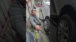 alloy wheel nut stuck.. grinder some job #automobile #weldwheels #funny #wheelnuts #automotivetips