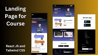 React Tailwind CSS Landing Page | Landing Page For Affiliate Marketing