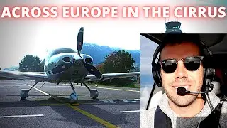 FLYING ACROSS EUROPE IN ONE DAY | AMSTERDAM - SALZBURG | Cirrus SR22 GTS ✈️
