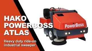 Hako Powerboss Atlas Industrial Floor Sweeper