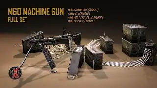 M60 machine Gun Full Set