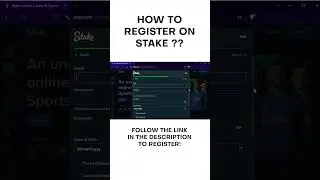 HOW TO REGISTER ON STAKE??