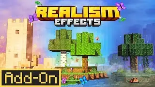 РЕАЛИСТИЧНЫЕ ЭФФЕКТЫ ДОБАВЛЯЮТ ИДЕАЛЬНУЮ атмосферу в Minecraft Bedrock Edition Survival