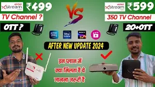 THE BEST Airtel Fiber Broadband Plan 599 & 499 | TV Channel and OTT List | Speed test | Review