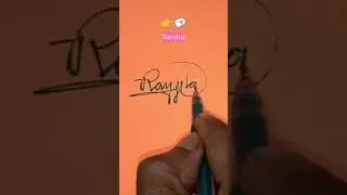 ✅ ✍️ Ranjita name signature #easysignature #short @cutepenning