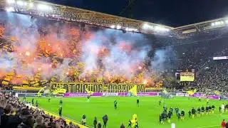 Triumphmarsch und Heja BVB | Borussia Dortmund vs Union Berlin 6-0 | 20250222