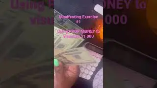 Manifestating $1,000 with PROP MONEY ! #manifestation #visualization #money #777