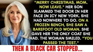 On Christmas Her Three Sons Mocked “Eat Alone Old Woman” They Never Imagined…