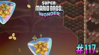 Super Mario Bros. Wonder - Playthrough #117 (Badge Challenge Boosting Spin Jump II) [Switch]