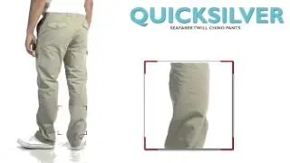 Quiksilver Seafarer Twill Chino Pants (For Men)