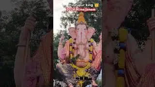 Hindupur ganesh Nimajjanam 2024&hearts;️ #loki_roy_photography loki_roy_photography