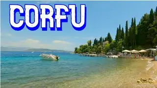 GREECE | Walking Tour 4k, Beach Walk 4k, Video Guide 4k | Beautiful place to relax