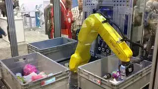 Automate 2019 - Soft Robotics / FANUC - SuperPick / LR Mate 200iD/7L - Bin Picking
