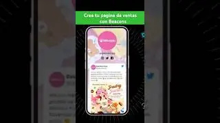 Crea tu pagina web con Beacons, para vender tus productos #tips #beacons #paginawebgratis