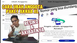 Paket Akrab XL Bila Ganti Anggota I Cara & Akibatnya