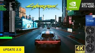 Cyberpunk 2077 - Update 2.0 4K DLSS 3.5 Path Tracing | RTX 4090 | i9 13900K