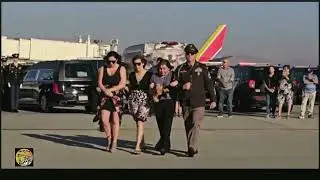 Трогательный момент: павшего героя армии США приветствуют на родине || #падшиегерои #ветераны #по...