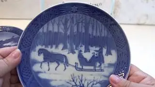 Royal Copenhagen Denmark 80's Plates
