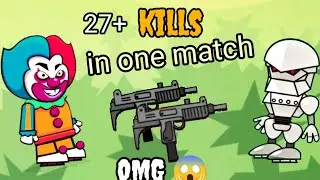 27 + kills in mini militia ।। op dual uzi game play 🥵🥵