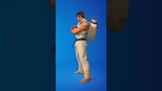 FM SKIN 32 - RYU / FORTNITE MOBILE ( RYU - STREET FIGHTER )