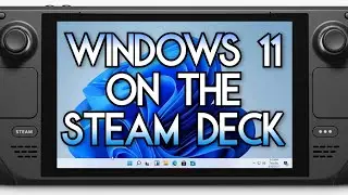 Установка Windows 11 на SSD-накопитель Steam Deck с помощью карты microSD