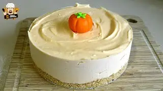 NO BAKE HALLOWEEN PUMPKIN CHEESECAKE RECIPE