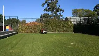 Toro Stand on Spreader Spraying