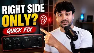 Focusrite Scarlett Only Records on RIGHT Side? Here&rsquo;s the Fix