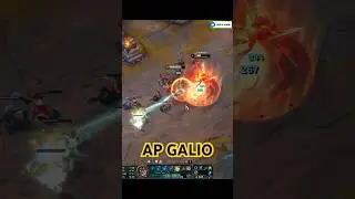 Full AP Galio #leagueoflegends #gaming #mid #galio #fullap #noxus #windows #dif #outplay #burst