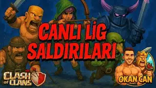 🔴METEOR GOLEMİYLE  5.GÜN EFSANEVİ LİG SAVAŞLARI #clashofclans