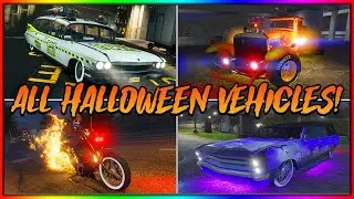 ALL Limited Time HALLOWEEN Vehicles - Cars & Bikes! (GTA 5 Online Halloween 2025 DLC Update)