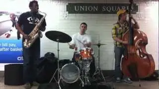 Mike Stephenson Trio - Union Square Station - NYC - Part 1