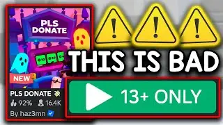 Roblox ПРИНУДИТЕЛЬНО устанавливает возрастное ограничение 13+ для игр...