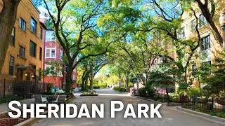Chicago Neighborhood Walking Tour | Sheridan Park, Uptown [4K]