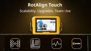 RotAlign Touch | Modular Laser Alignment with Android Tablet Control