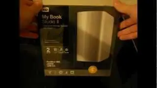 d&eacute;ballage WD My book studio II