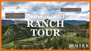 Upper Bear Headwaters Ranch: Well-Balanced and Rare Front Range Foothills Property for Sale