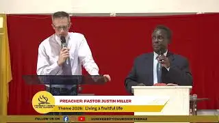 University Church of The Nazarene Service - Sunday 25th January 2026