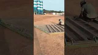 New Road Project RMC Plant Setup at Site Work